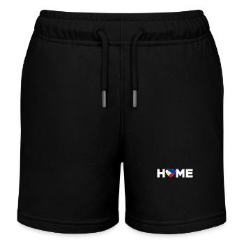 Philippines Patrie Philippines Drapeau - Short de jogging enfant bio Stanley/Stella - noir - Devant