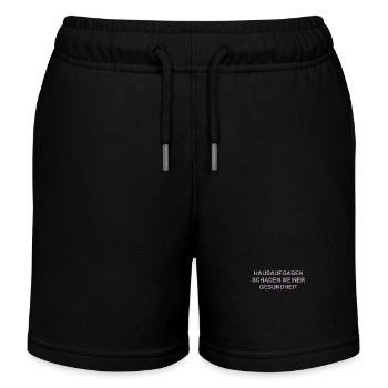 Hausaufgaben schaden meiner gesundheit - Kinder Organic Joggingshorts Mini Bolter von Stanley/Stella - Schwarz - Vorne