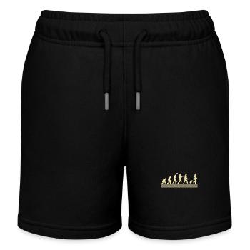Pilot evolution - Kids Organic Sweat Shorts by Stanley/Stella - black - Front