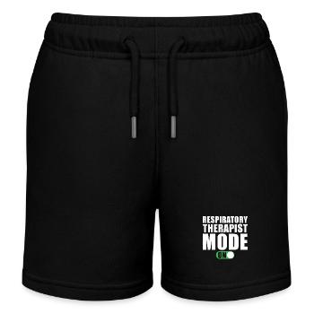 Atmungstherapeut Modus An - Kinder Organic Joggingshorts Mini Bolter von Stanley/Stella - Schwarz - Vorne