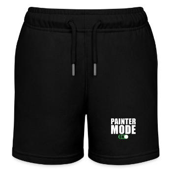 Maler Modus Ein Maler und Lackierer - Kinder Organic Joggingshorts Mini Bolter von Stanley/Stella - Schwarz - Vorne