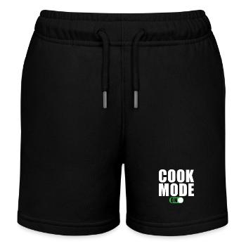 Koch Modus Ein - Kinder Organic Joggingshorts Mini Bolter von Stanley/Stella - Schwarz - Vorne