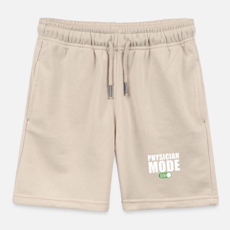 Mode Docteur activé Short de jogging enfant bio Stanley/Stella