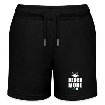 Mode plage vacances plage sur - Short de jogging enfant bio Stanley/Stella - noir - Devant