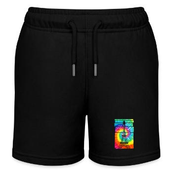 Paris Souvenir Tour Eiffel - Short de jogging enfant bio Stanley/Stella - noir - Devant