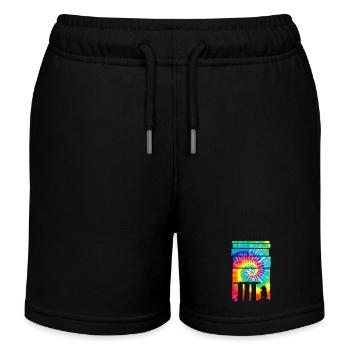 Souvenir de Singapour - Short de jogging enfant bio Stanley/Stella - noir - Devant