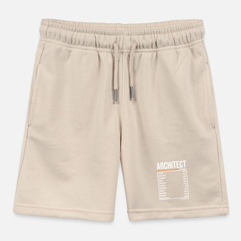 Architecte du jour Drôle d’architecte Short de jogging enfant bio Stanley/Stella