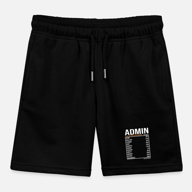 Admin tageswerte Lustig Admin Kinder Organic Joggingshorts Mini Bolter von Stanley/Stella