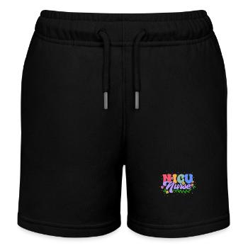 Hôpital d’infirmières de l’USIN - Short de jogging enfant bio Stanley/Stella - noir - Devant