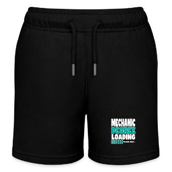 Mechanic invites training - Kids Organic Sweat Shorts by Stanley/Stella - black - Front
