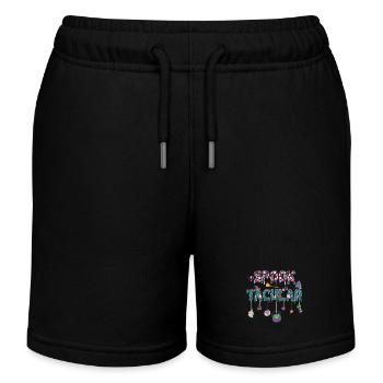 Spook Tacular Gespenstische Halloween - Kinder Organic Joggingshorts Mini Bolter von Stanley/Stella - Schwarz - Vorne