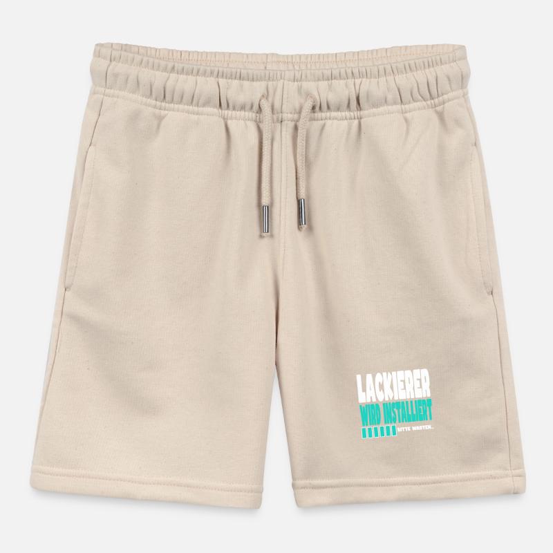 Lackierer wird installiert Kinder Organic Joggingshorts Mini Bolter von Stanley/Stella