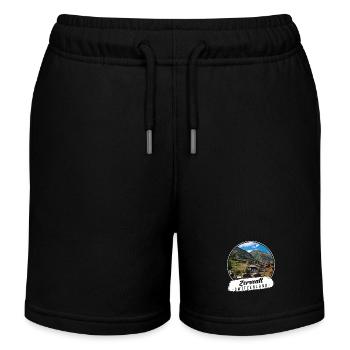 Zermatt Suisse Souvenir - Short de jogging enfant bio Stanley/Stella - noir - Devant