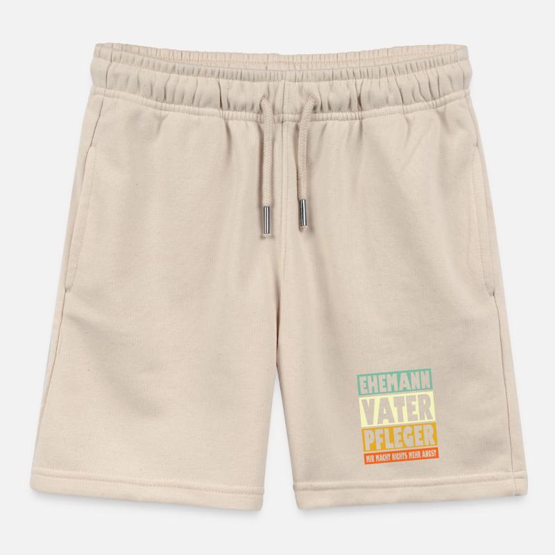 Pfleger Vater Ehemann Held Kinder Organic Joggingshorts Mini Bolter von Stanley/Stella