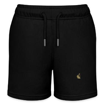 Harpe Harpe Joueur Femmes Pocket Design - Short de jogging enfant bio Stanley/Stella - noir - Devant