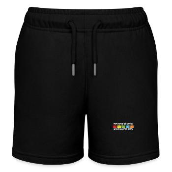 Man kann nie genug Werkzeugkästen haben - Kinder Organic Joggingshorts Mini Bolter von Stanley/Stella - Schwarz - Vorne