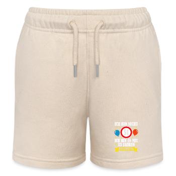Ich Bin Nicht 51 Ich Bin 18 Mit 33 Jahren - Kinder Organic Joggingshorts Mini Bolter von Stanley/Stella - Natur - Vorne