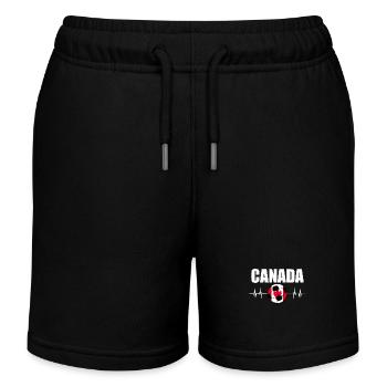 Canada Football - Short de jogging enfant bio Stanley/Stella - noir - Devant