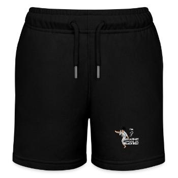 J’ai 3 ans - Garçon Karaté - Short de jogging enfant bio Stanley/Stella - noir - Devant