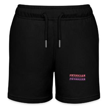 Infirmière Hippie - Short de jogging enfant bio Stanley/Stella - noir - Devant