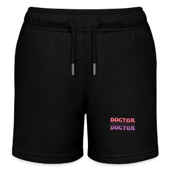 Infirmière Hippie - Short de jogging enfant bio Stanley/Stella - noir - Devant