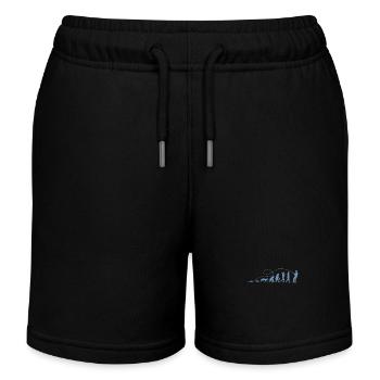 Evolution Angler TShirt - Short de jogging enfant bio Stanley/Stella - noir - Devant