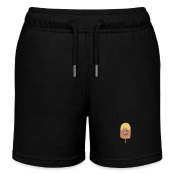 Bonbons Kawaii - Short de jogging enfant bio Stanley/Stella - noir - Devant