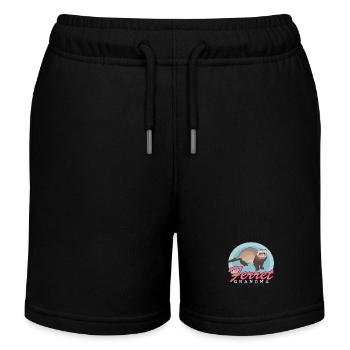 Frettchen Grandma Frettchen Besitzer Geschenk - Kinder Organic Joggingshorts Mini Bolter von Stanley/Stella - Schwarz - Vorne
