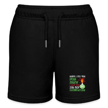 Wenn Ich Dir Sage, Wie Sehr Ich - Kinder Organic Joggingshorts Mini Bolter von Stanley/Stella - Schwarz - Vorne