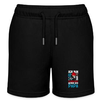 Ich bin 12 - Mädchen Rocker - Kinder Organic Joggingshorts Mini Bolter von Stanley/Stella - Schwarz - Vorne