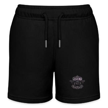 Année de naissance 1973 Dictons Vintage Ornements - Short de jogging enfant bio Stanley/Stella - noir - Devant