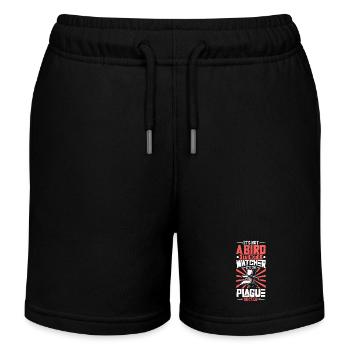 It's not a bird - Pestdoktor - Kinder Organic Joggingshorts Mini Bolter von Stanley/Stella - Schwarz - Vorne