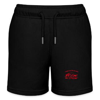Peindre la ville Red City Joueur de sports d’équipe - Short de jogging enfant bio Stanley/Stella - noir - Devant