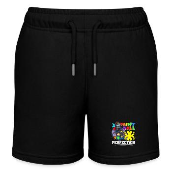 Paintball Perfection Color Team Sports Spieler - Kinder Organic Joggingshorts Mini Bolter von Stanley/Stella - Schwarz - Vorne