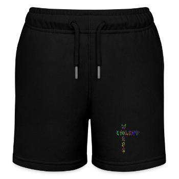 Violent Words - Kinder Organic Joggingshorts Mini Bolter von Stanley/Stella - Schwarz - Vorne