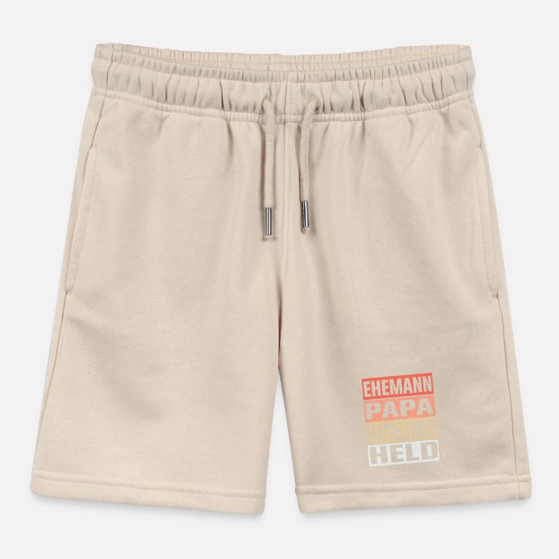 Mathelehrer Vater Ehemann Held Kinder Organic Joggingshorts Mini Bolter von Stanley/Stella