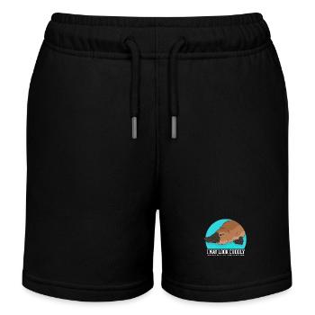 Schnabeltiere Platypus Schnabeltier Geschenk - Kinder Organic Joggingshorts Mini Bolter von Stanley/Stella - Schwarz - Vorne