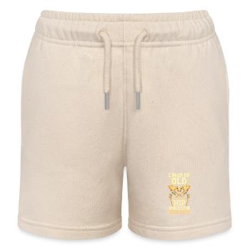 Ma hanche est plus jeune que toi - Nouvelle hanche - Short de jogging enfant bio Stanley/Stella - écru doux - Devant