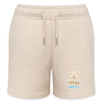 Fier propriétaire d’une hanche en titane - Nouvelle hanche - Short de jogging enfant bio Stanley/Stella - écru doux - Devant