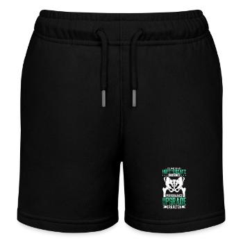 Get Performance Upgrade - New Hip - Kids Organic Sweat Shorts by Stanley/Stella - black - Front