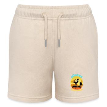 Instructeur de Pilates - Short de jogging enfant bio Stanley/Stella - écru doux - Devant