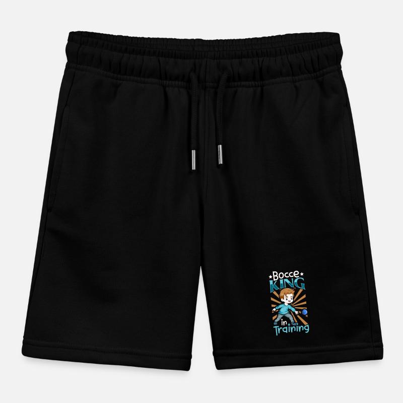Bocce King in Training - Boccia Kinder Organic Joggingshorts Mini Bolter von Stanley/Stella