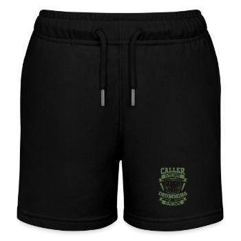 Trommeln ist mein Ding - Drachenboot - Kinder Organic Joggingshorts Mini Bolter von Stanley/Stella - Schwarz - Vorne