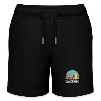 Jardin Jardinage Maison Jardinier Jardinier Cadeau - Short de jogging enfant bio Stanley/Stella - noir - Devant