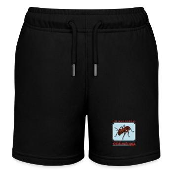 Ants Ant Farm Formicarium Ant Gift - Kids Organic Sweat Shorts by Stanley/Stella - black - Front