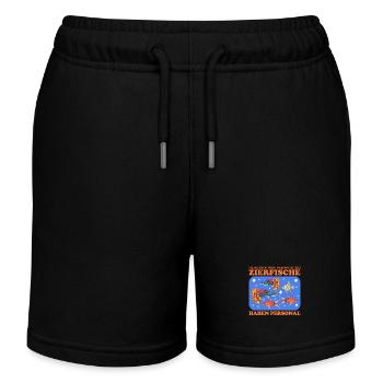 Aquarium Aquaristik Aquarianer Zierfisch Geschenk - Kinder Organic Joggingshorts Mini Bolter von Stanley/Stella - Schwarz - Vorne