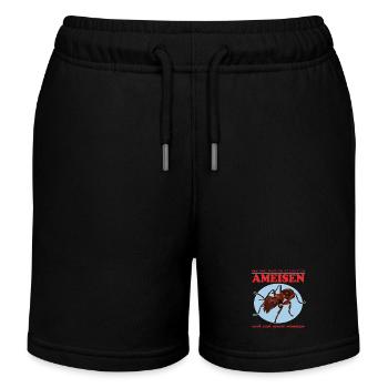 Ameisen Ameisenfarm Formicarium Ameise Geschenk - Kinder Organic Joggingshorts Mini Bolter von Stanley/Stella - Schwarz - Vorne