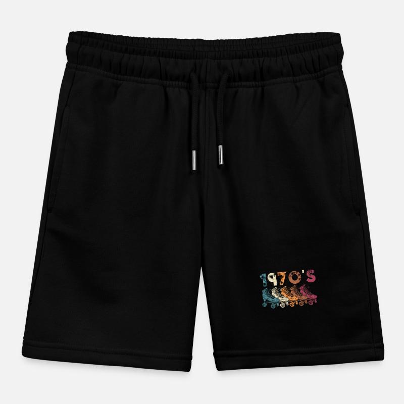 Années 70 Rollerskate Rollerskating Short de jogging enfant bio Stanley/Stella