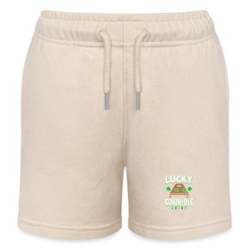 Chemise Lucky Cornhole - Short de jogging enfant bio Stanley/Stella - écru doux - Devant