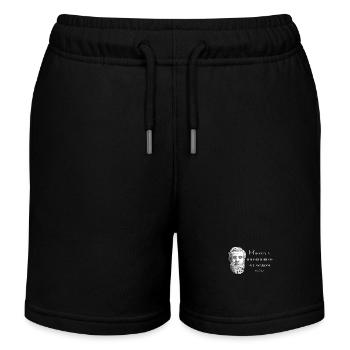 Eschyle - La mémoire est la mère de toute sagesse - Short de jogging enfant bio Stanley/Stella - noir - Devant